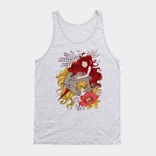 Enchanted Unicorn Hug Tank Top